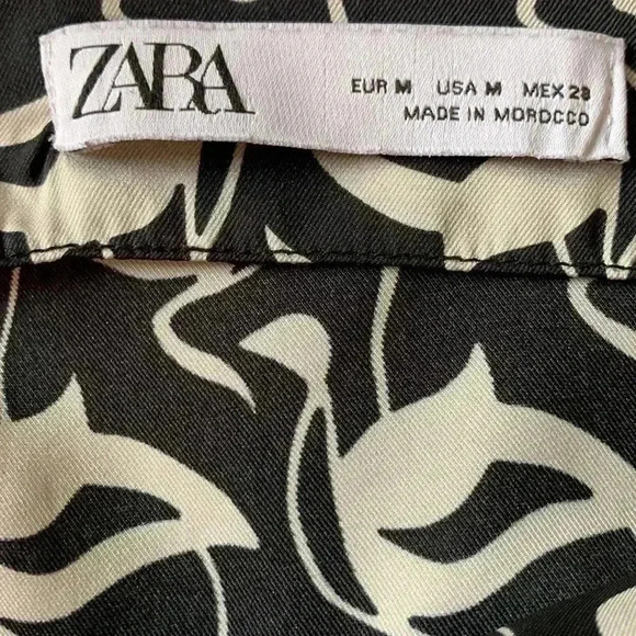 ZARA long sleeve, boat neck,  lightweight blouse - Picture 5 of 5